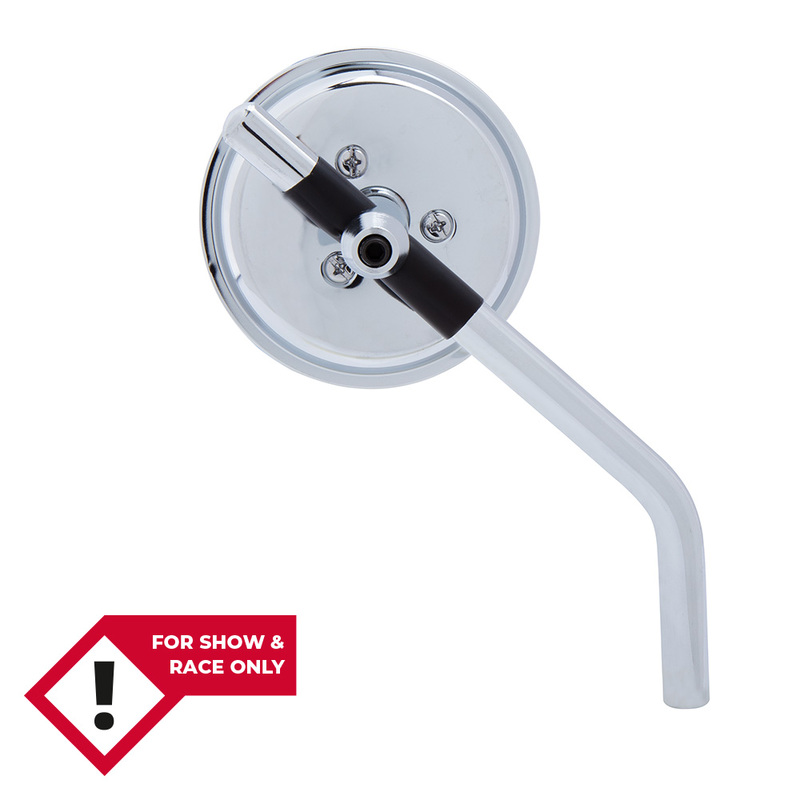 Highsider - Mini Mirror Round, Inc. 3 Adapt, Chr