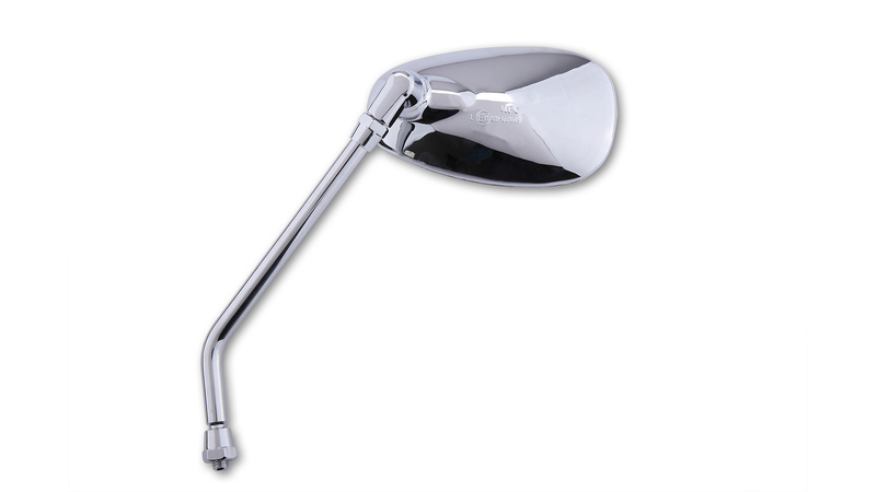 Highsider - Mirror Naked Bike Long R/H Chrome