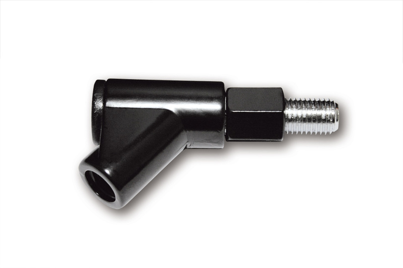 Highsider - Adapter Mirror M10x1,25 R/H, Black