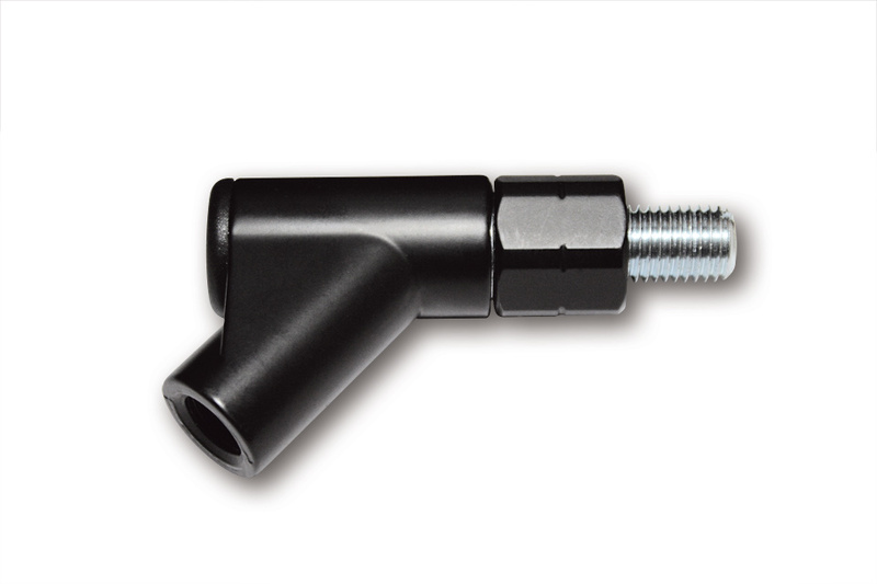 Highsider - Adapter Mirror M10x1,25 Left Hand Thread Black