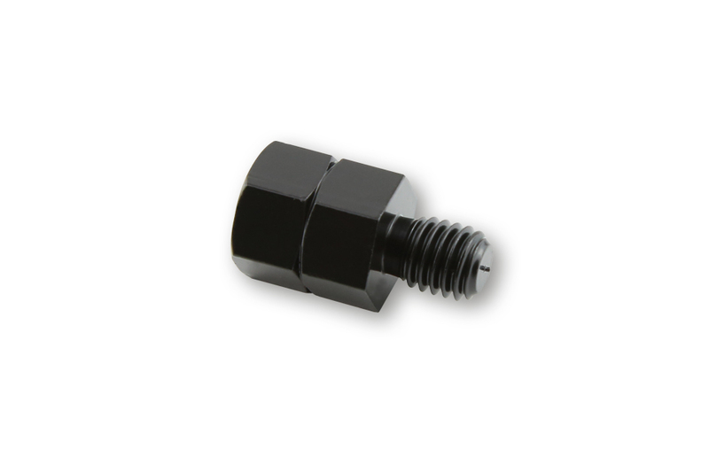 Highsider - Adapter M10 R/H To M8 L/H Black Hole Right On Bolt Left