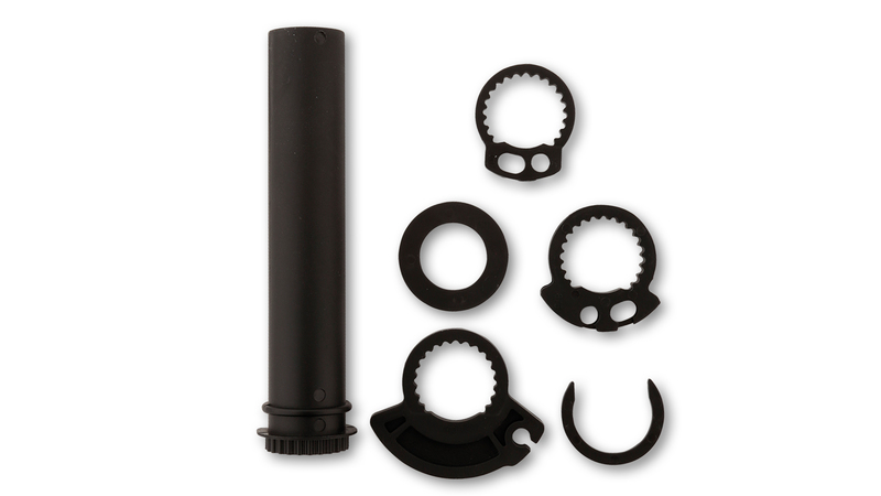 Highsider - Throttle Tube Univ W/3 Adapt voor 7/8 Inch Handlebars