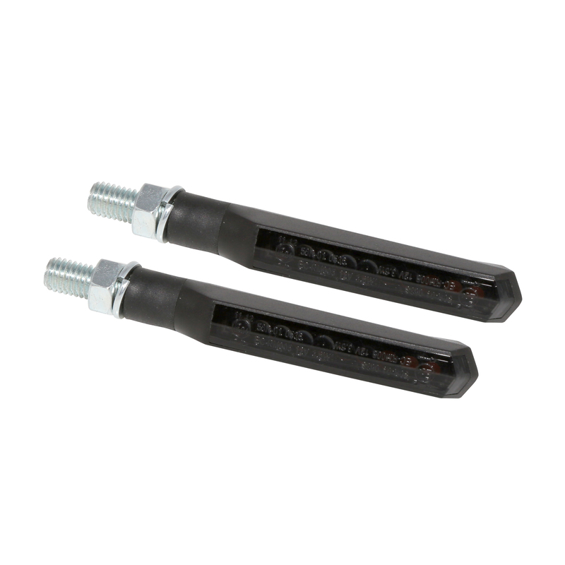 Highsider - Led Run-Ts, Black, Smoke, Pair