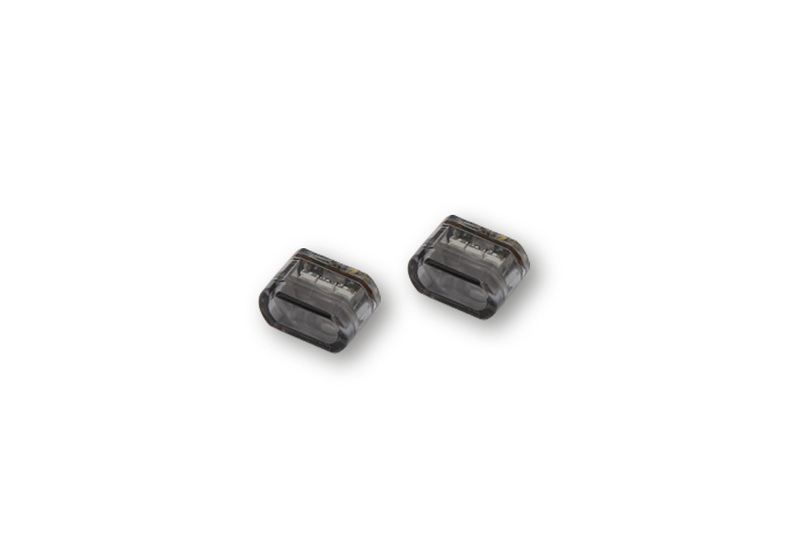 Highsider - Modul 2 Led Flasher 3 Smds Oval Lens Smoked Rear