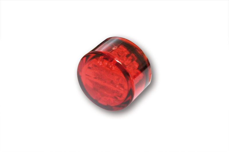 Highsider - Led Taillight Pin Recessed, Red E-Approved