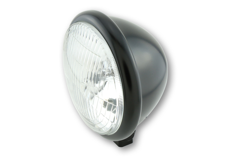 Highsider - Bates Style 5 3/4 Headlamp Black E-Approved