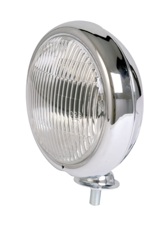 Highsider - Flat 4 1/2 Fog Light H3 55W Chrome BM