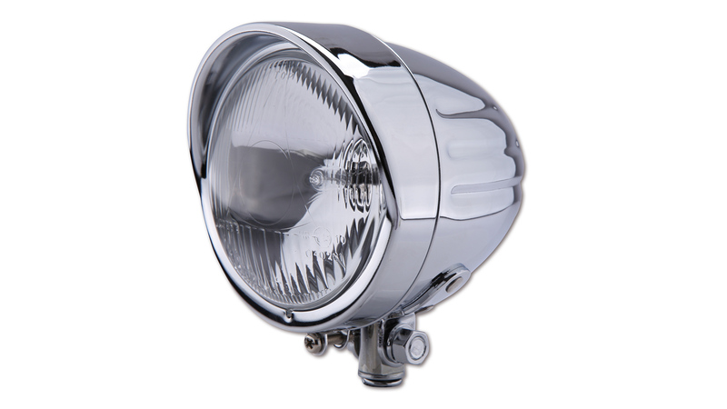 Highsider - S-Light Indian Style 4 1/2 Inch Spotlight Indian Chrome E-Approved