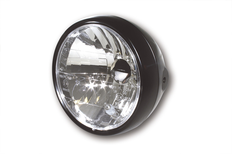 Highsider - Headlamp 6 1/2 Inch Side Mount Mbl/Mbl