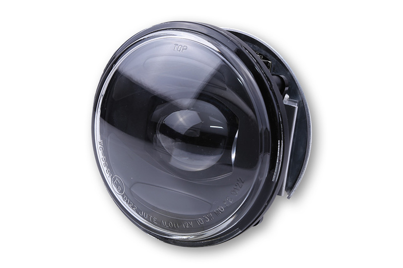 Highsider - 4 Inch Led Low-Beam Insert Black Dipped Beam E-Approved
