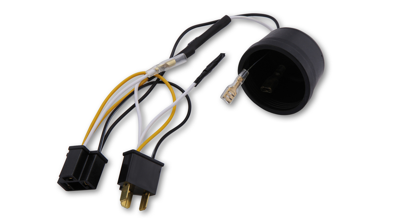 Highsider - Cable Harness Twin Light H7+H4 voor 90 mm H7 + H4 Headlights