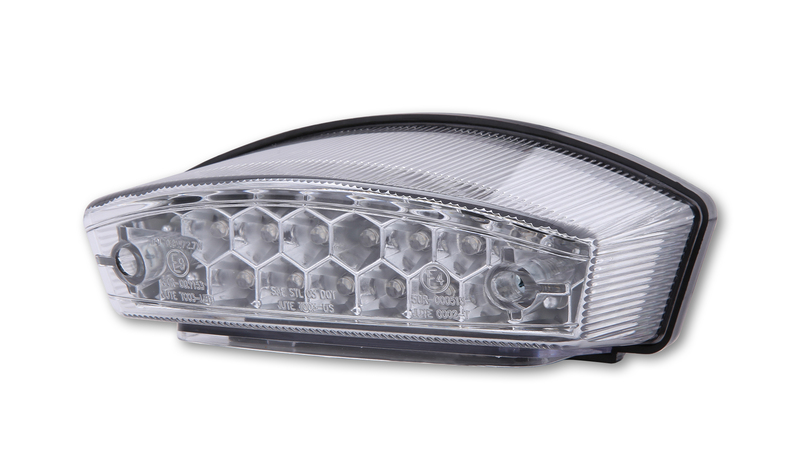 Highsider - Smart Monster Led Taillight Black E-Approved