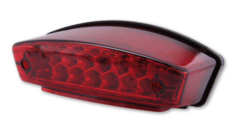 Highsider - Led Taillight Monster Red Smart Monster Black E-Approved