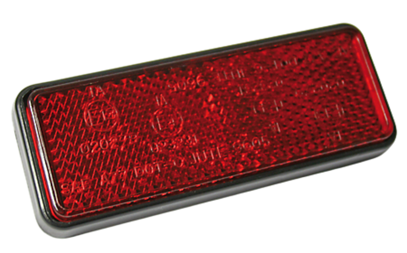Highsider - Reflector Red Rect M5 Bolt