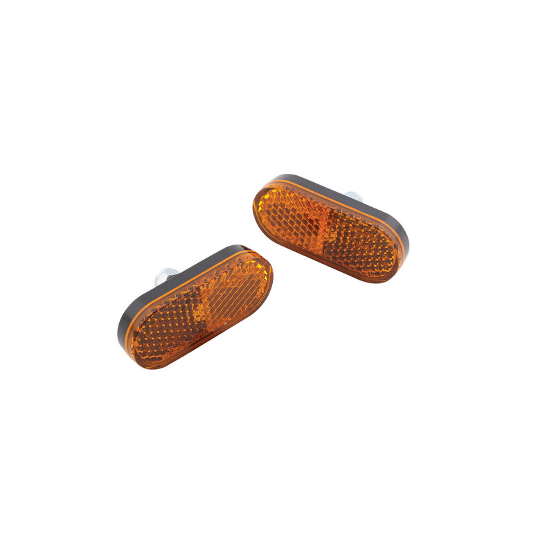 Highsider - Reflector Amber Rounded M5 50x22mm