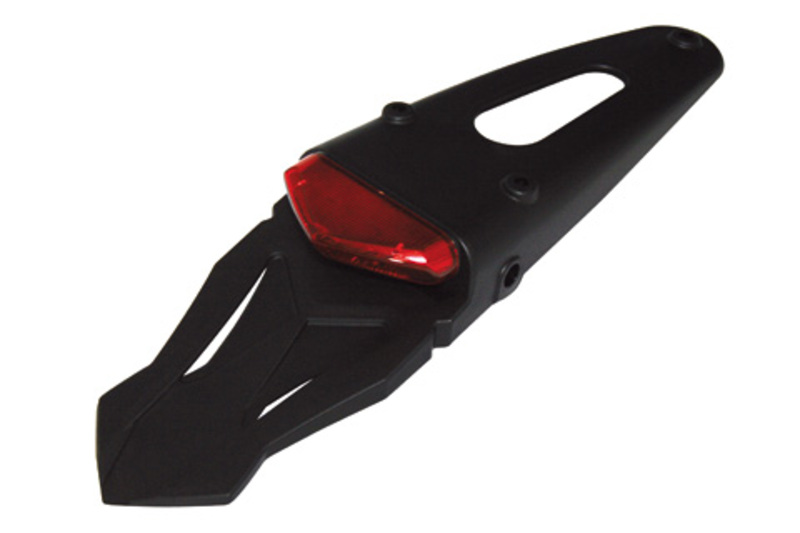 Highsider - Highs LED-Taillight Red W/ Univ. Rear E-Approved