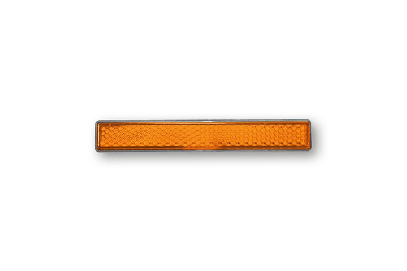 Highsider - Reflector Amber Rect 103x16mm