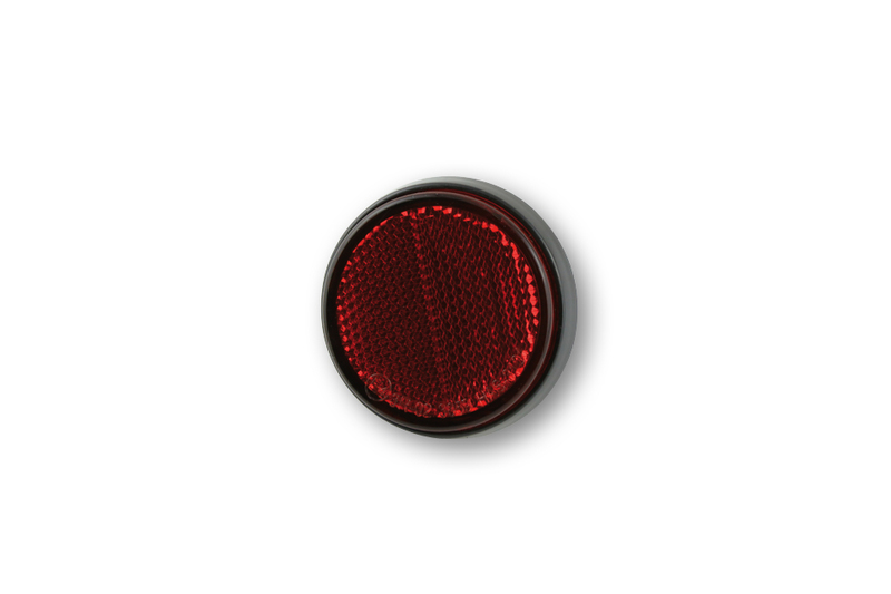 Highsider - Reflector Round Red M5 Ø60x12mm