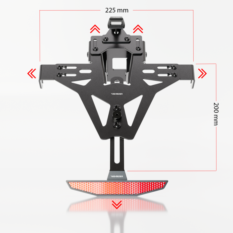 Highsider - Pro Akron-RS LPH voor Yamaha XSR900 22-