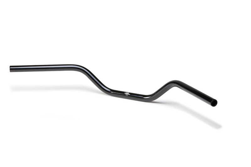 Highsider - Pro Steel Handlebar Z14 25,4 Blk voor Flat Track L14 1 Inch 95 mm