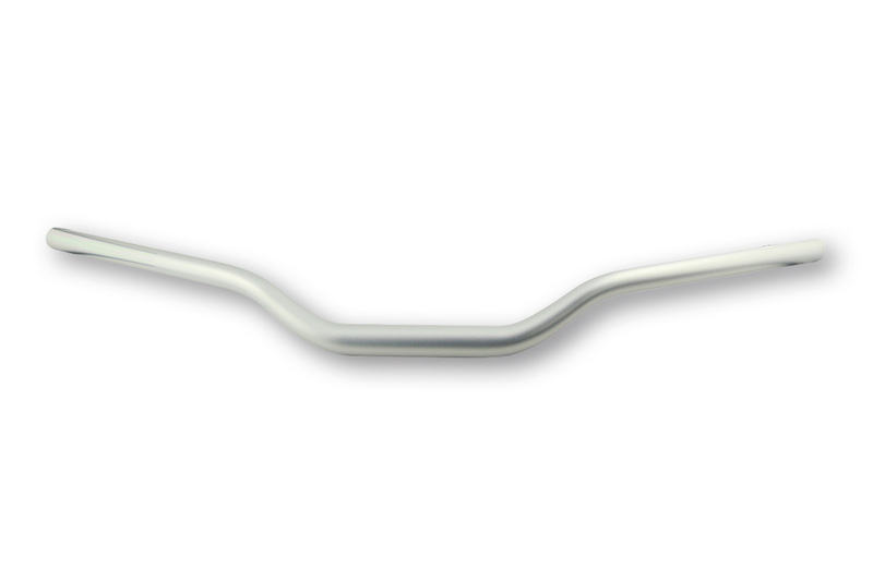 Highsider - Pro Alu Handlebar X01 28,6 Msil Superbike 1 1/8 Inch Silver Aluminum