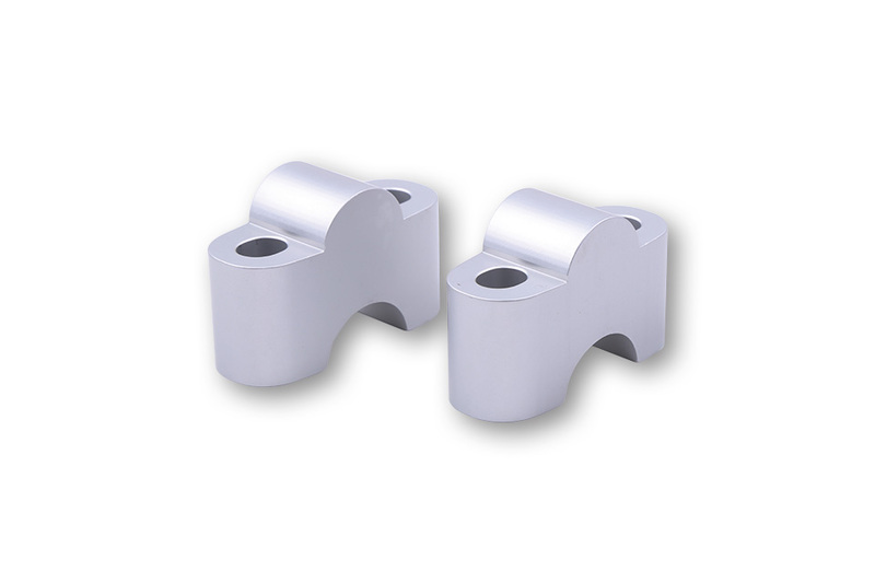 Highsider - Pro Handlebar Riser 22,2 Silver Set 25mm