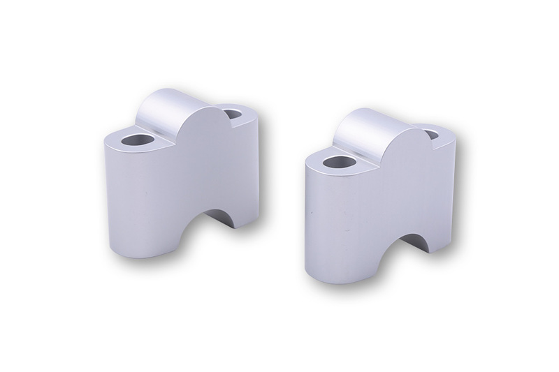 Highsider - Pro Handlebar Riser 22,2 Silver Set 35mm