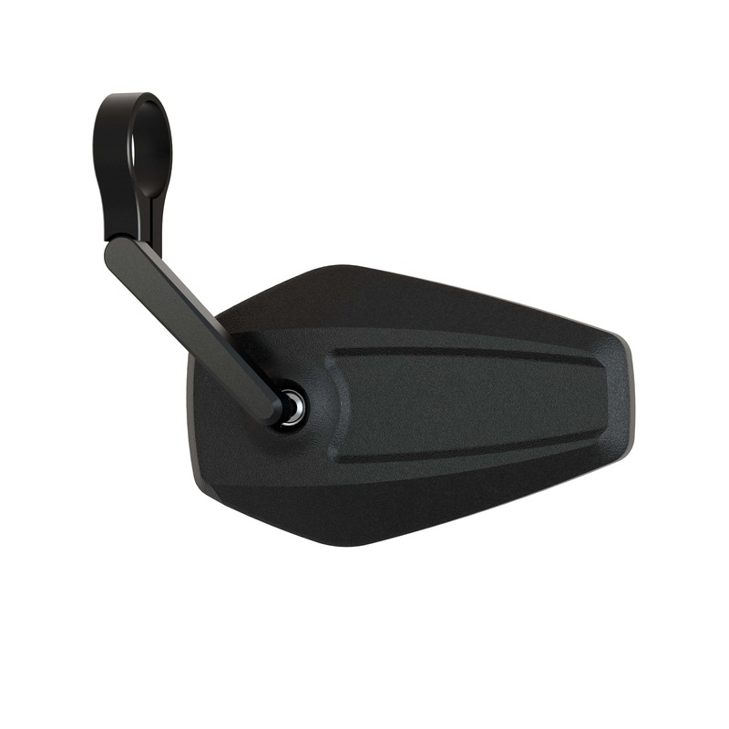 Highsider - Smart Booster 2 Bar End Mirror Black Short