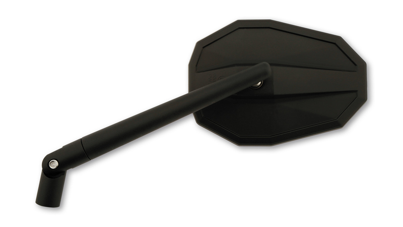 Highsider - Smart Straight Fairing Mirror Black