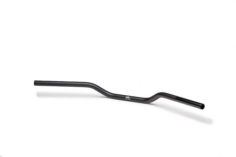 Highsider - Pro Alu Handlebar 22,2 Mblk Superbike A01 Black Bead Blasted Aluminum 7/8 Inch