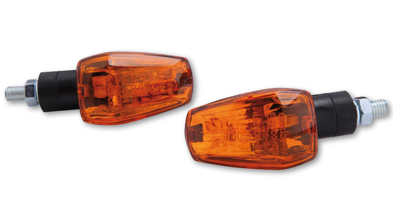 Highsider - Smart Imola 1 Winker, Short, Zwart met Gele Lens, Goedgekeurd E, Paar