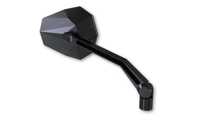 Highsider - Pro Stealth -X2 Mirror + Ind Blk Paar