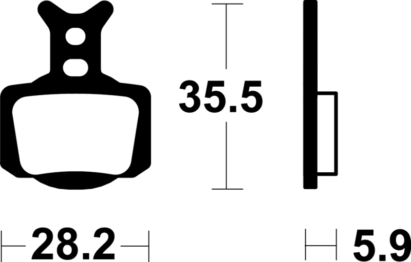 Tecnium - Brake Pads Sintered Racing MX/ATV
