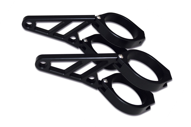 Highsider - Cnc Alu Head Bracket 47-54 mm Lamp Holder Set for 47-49-50-52-54 mm