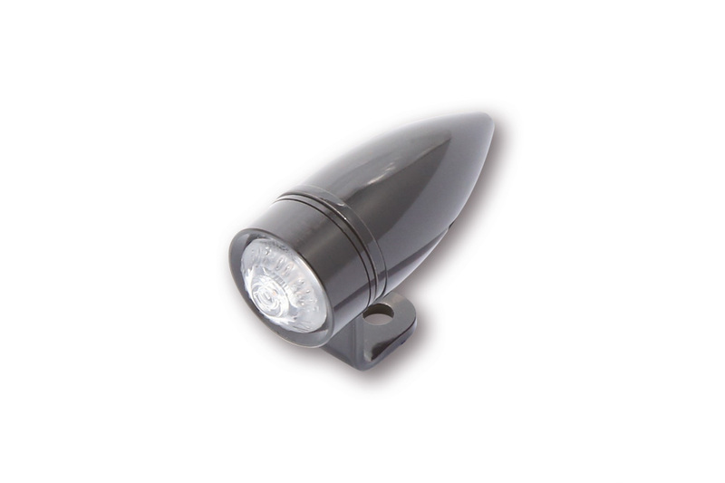 Highsider - Led Tail Mono Bullet Short Black