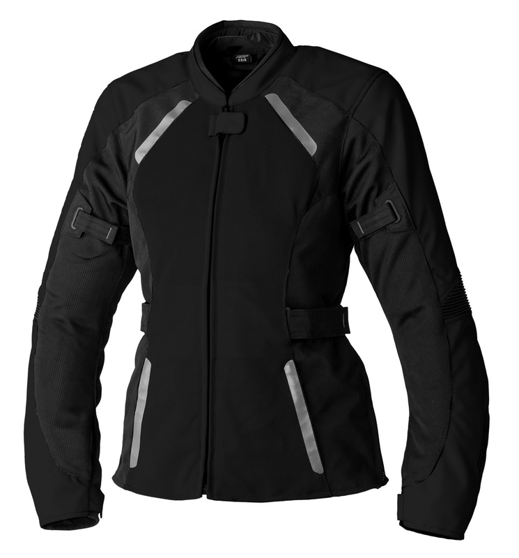 Rst - Jackt Ava Mesh Txt Ldy, Blk