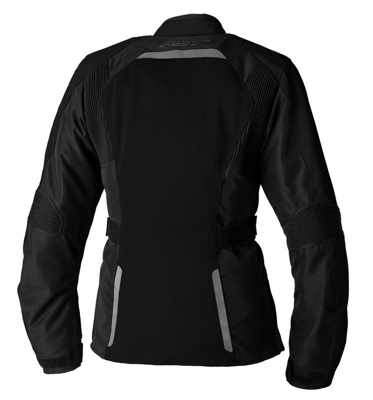 Rst - Jackt Ava Mesh Txt Ldy, Blk - Afbeelding 2