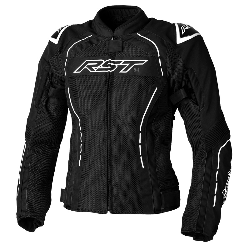 Rst - Jackt S1 Mesh Txt Ldy, Wht