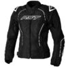 Rst - Jackt S1 Mesh Txt Ldy, Wht, 20 Zwart/Wit Maat 3XL