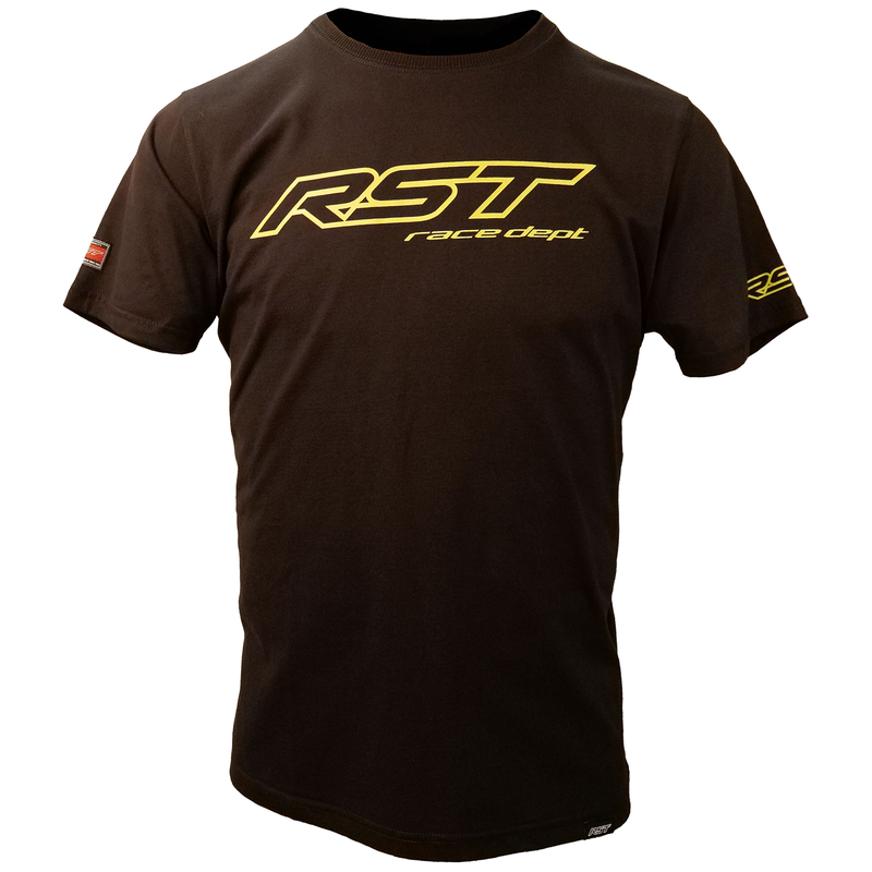 Rst - T-Shirt Race Dept Logo Neon Geel M