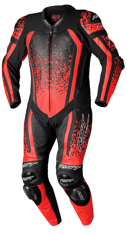 Rst - Suit Prsres Evo Airbag Men Ce, Nre, 40 Neon Rood/Zwart