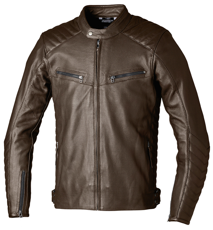 Rst - Jkt Lthr Roadster Air CE Bruin 48