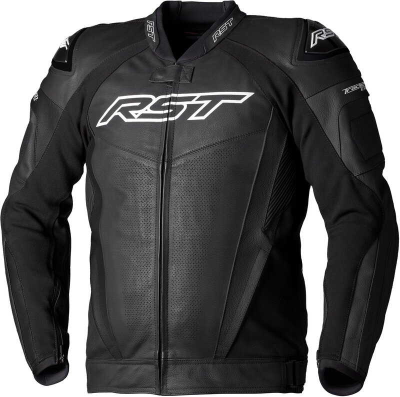 Rst - Jackt Lthr Trctech Evo5 Ce, Blk, 42