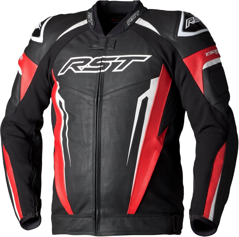 Rst - Jackt Lthr Trctech Evo5 Ce, Red, 42