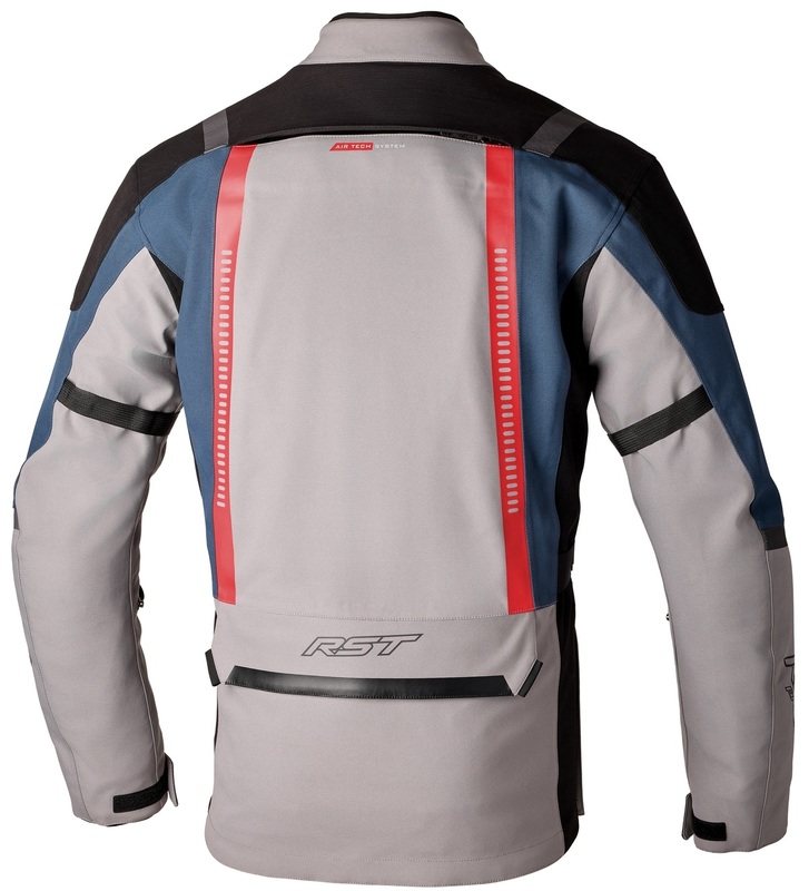 Rst - Jkt Txt Vulcan, Silver/Blauw - Afbeelding 3