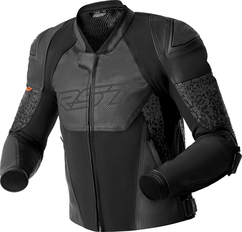 Rst - Jkt Lth Supersport-K D3O, Blk, 44