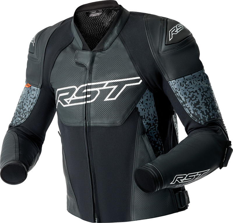 Rst - Jkt Lth Supersport-K D3O, Gry