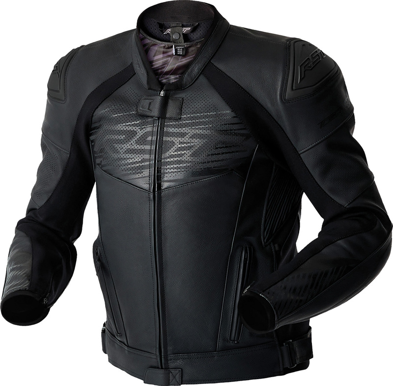Rst - Jkt Lth Tractech D3O, Blk