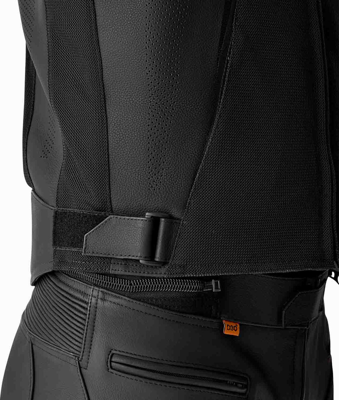 Rst - Jkt Lth S1 Mesh D3O, Blk - Afbeelding 4