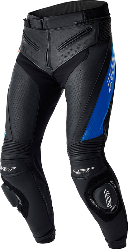 Rst - Pants Lth Tractech D3O Blu